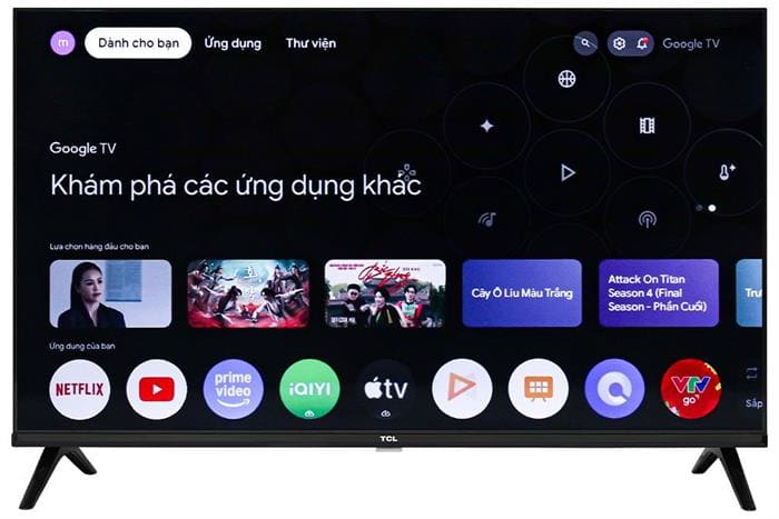 Google Tivi QLED TCL AI FHD 32 inch 32S5K